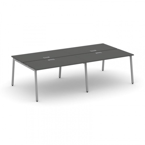 Style Project Рабочая станция 2-х сторон. SN-4A.DRS-033 Дуб Табак/Металл Белый 2760*1232*750 фото 14