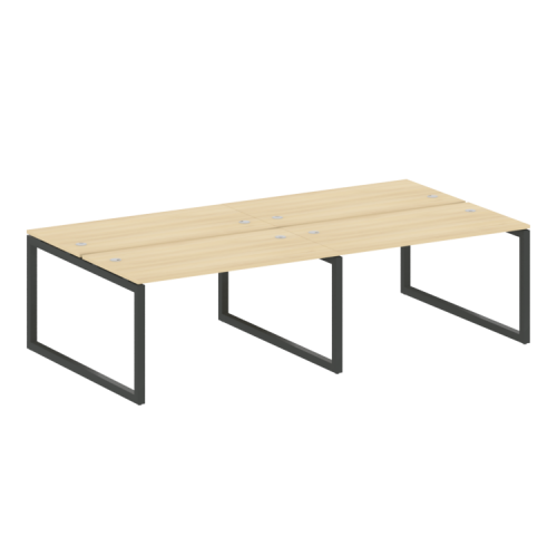 Бенч-система на 4 места на О-обр. м/к Metal System Quattro 50БО.СМ-4.3  фото 9