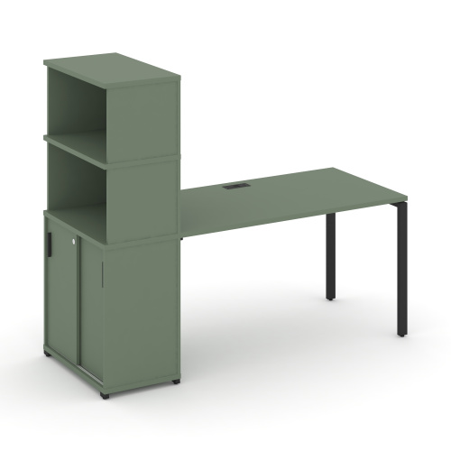 Стол офисный с опорным шкафом-купе Concept CN.SP-243