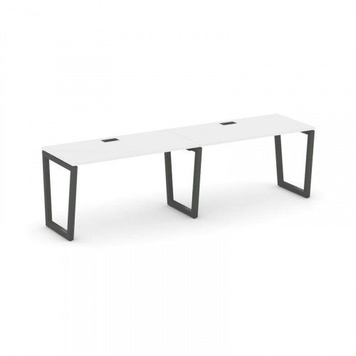 Style Project Рабочая станция 1 сторон. SN-5T2.ORS-002 Акация Лорка/Металл Антрацит/Заглушка Пластик фото 26