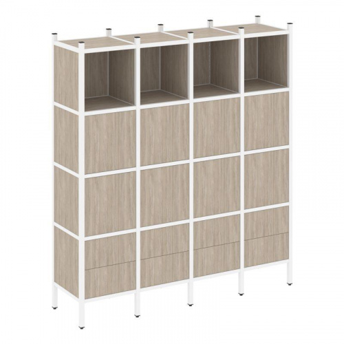 Стеллаж офисный прямой Loft VR.L-09 фото 2 Стеллаж офисный прямой Loft VR.L-09 фото 2