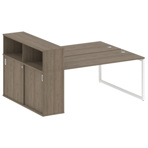 Бенч-система с шкафом-купе на О-обр. м/к Metal System Quattro 40БО.РС-СШК-2.4 фото 2