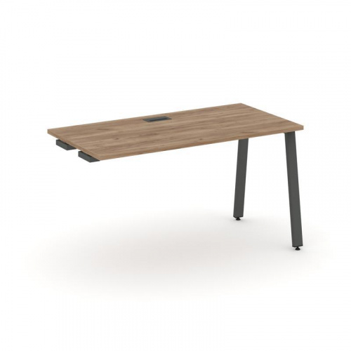 Style Project Стол-приставка к опор. элем. SN-6A.OPRS-022 Дуб Табак/Металл Белый 1180*800*750 фото 17