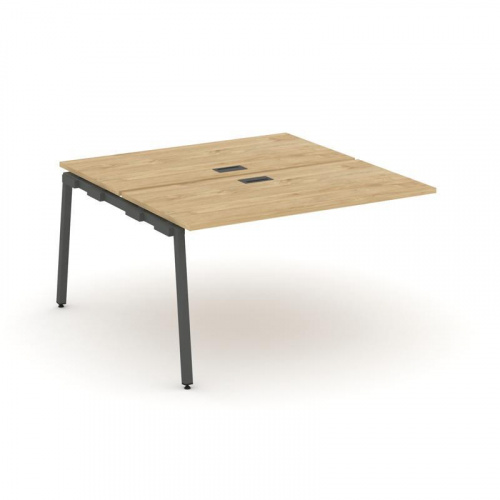 Style Project Проходной наб. элем. SN-4A.DNRS-013 Дуб Табак/Металл Серый 1380*1432*750 фото 2