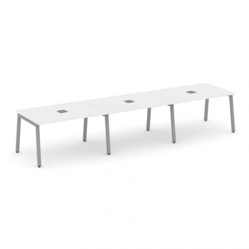 Style Project Стол переговорный SN-5A.SPRG-022 Дуб Наварра/Металл Белый 3540*980*750 фото 8 Style Project Стол переговорный SN-5A.SPRG-022 Дуб Наварра/Металл Белый 3540*980*750 фото 8