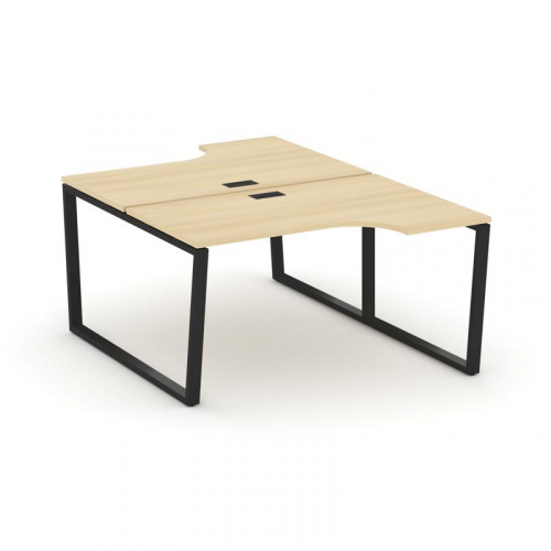 Style Project Рабочая станция эргоном. SN-6T2.DRPA-022 Акация Лорка/Металл Антрацит/Заглушка Пластик фото 6