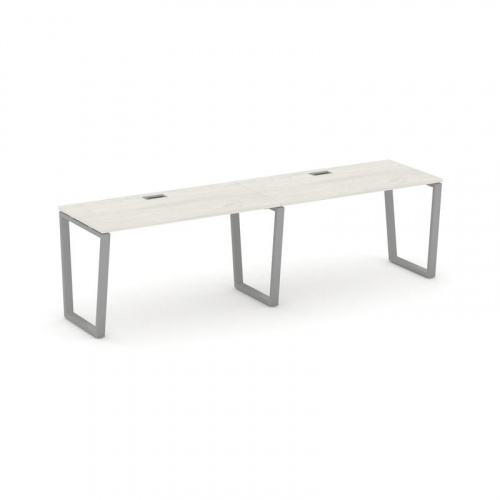 Style Project Рабочая станция 1 сторон. SN-6T2.ORS-012 Акация Лорка/Металл Антрацит/Заглушка Пластик фото 12