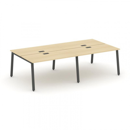 Style Project Рабочая станция 2-х сторон. SN-6A.DRS-054 Антрацит/Металл Антрацит 3160*1632*750 фото 22