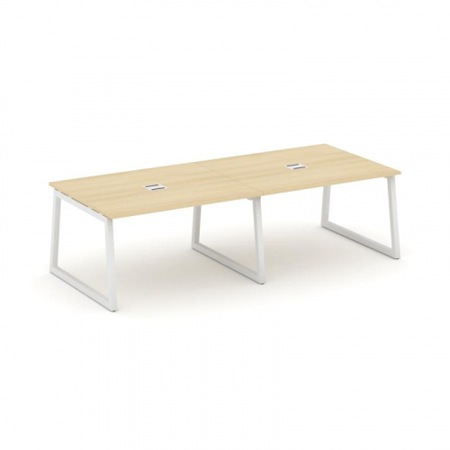 Style Project Стол переговорный SN-5T1.SPRG-043 Акация Лорка/Металл Антрацит/Заглушка Металл Антраци фото 22