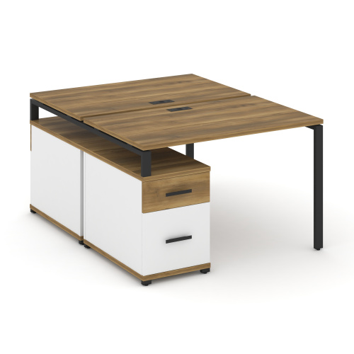 Бенч-система на 2 места с опорной тумбой Concept CN.DRS-306 фото 6