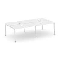Style Project Рабочая станция 2-х сторон. SN-4A.DRS-053 Белый/Металл Белый 2760*1632*750