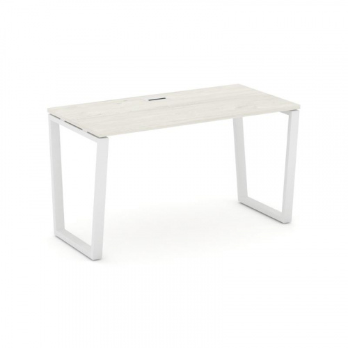 Style Project Стол письменный SN-6T2.SP-024 Акация Лорка/Металл Антрацит/Заглушка Пластик Черный 158 фото 13