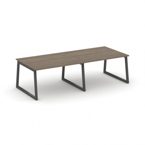 Style Project Стол переговорный SN-5T1.SPRG-042.3 Акация Лорка/Металл Антрацит 2360*1180*750 фото 25