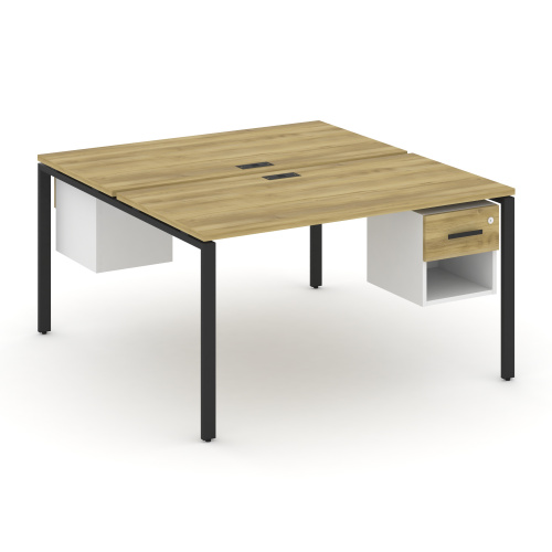 Бенч-система на 2 места с подвесными тумбами Concept CN.DRS-119 фото 6