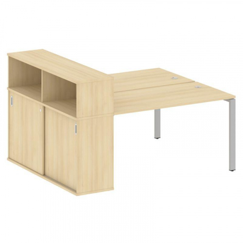 Бенч-система с шкафом-купе на П-обр. м/к Metal System БП.РС-СШК-2.3 фото 11