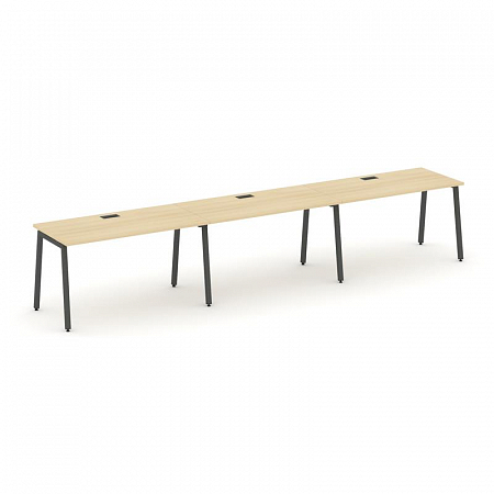 Style Project Рабочая станция 1 сторон. SN-4A.ORS-043 Акация Лорка/Металл Антрацит 4140*700*750