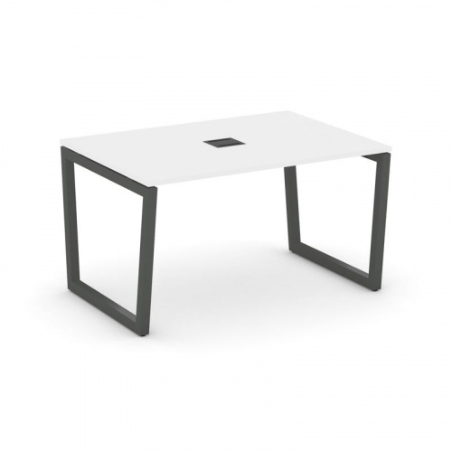 Style Project Стол переговорный SN-5T2.SPRG-003 Акация Лорка/Металл Антрацит/Заглушка Металл Антраци фото 26