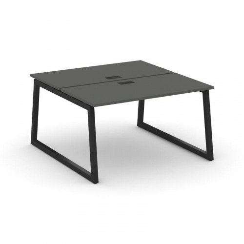 Style Project Рабочая станция 2-х сторон. SN-5T1.DRS-003 Акация Лорка/Металл Антрацит/Заглушка Пласт фото 4