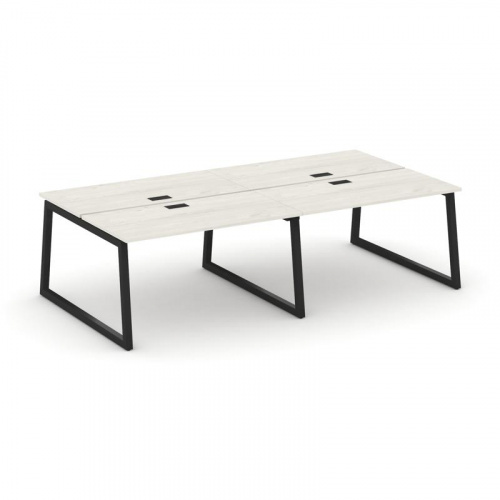 Style Project Рабочая станция 2-х сторон. SN-5T1.DRS-031 Акация Лорка/Металл Антрацит/Заглушка Пласт фото 4