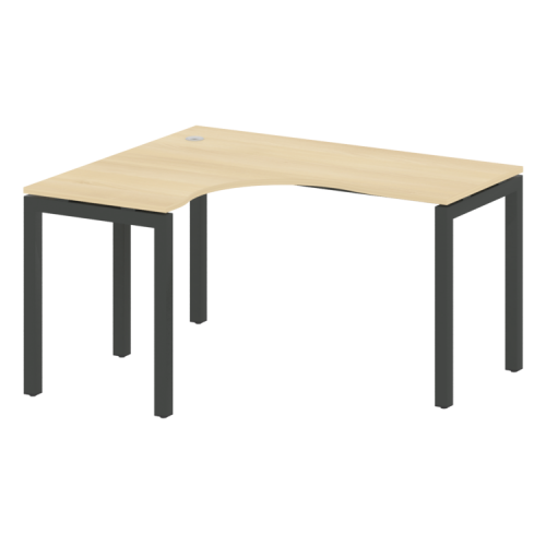 Стол криволинейный левый на П-обр. м/к Metal System Quattro 50БП.СА-3 (L) фото 15