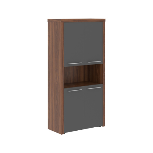 Шкаф с 2-мя комплектами глухих малых дверей и топом Zenn ZHC 85.4 Шкаф с 2-мя комплектами глухих малых дверей и топом Zenn ZHC 85.4