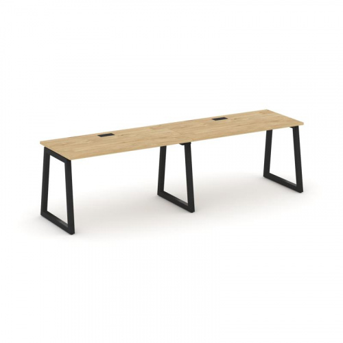 Style Project Рабочая станция 1 сторон. SN-5T1.ORS-001 Акация Лорка/Металл Антрацит/Заглушка Пластик Style Project Рабочая станция 1 сторон. SN-5T1.ORS-001 Акация Лорка/Металл Антрацит/Заглушка Пластик