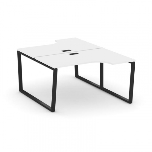 Style Project Рабочая станция эргоном. SN-6T2.DRPA-022 Акация Лорка/Металл Антрацит/Заглушка Пластик фото 4