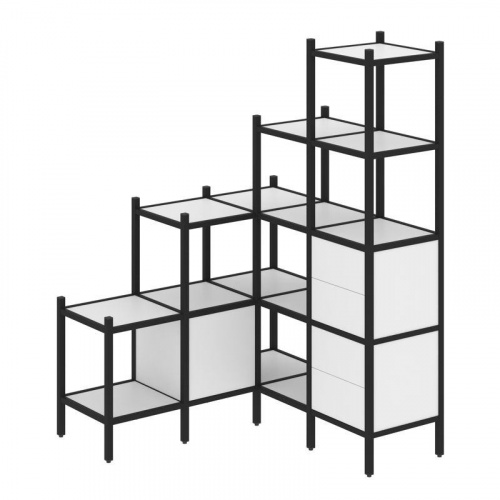 Стеллаж офисный угловой Loft VR.L-40 фото 8 Стеллаж офисный угловой Loft VR.L-40 фото 8