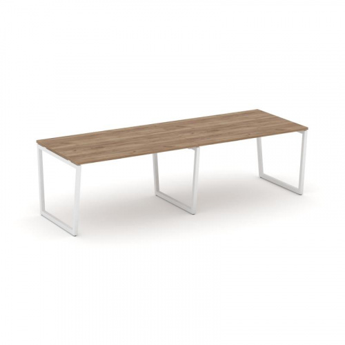 Style Project Стол переговорный SN-4T2.SPRG-011.3 Акация Лорка/Металл Антрацит 1960*980*750 фото 10