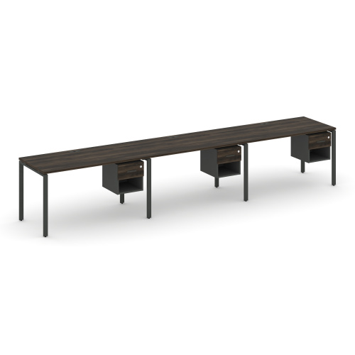 Бенч-система на 3 места с подвесными тумбами Concept CN.ORS-139 фото 3