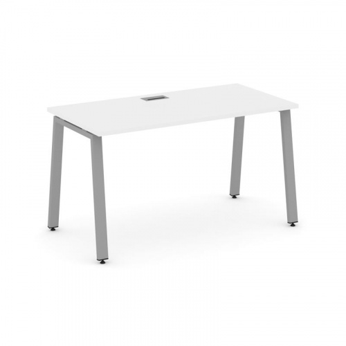 Style Project Стол письменный SN-6A.SP-011 Акация Лорка/Металл Белый 980*700*750 фото 7