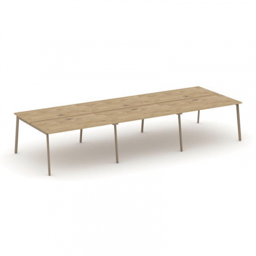 Бенч-система на 6 мест Estetica ES.D.RS-6.3-LP фото 2