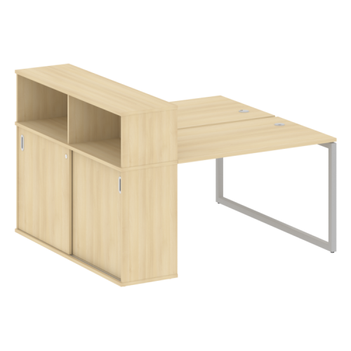 Бенч-система с шкафом-купе на О-обр. м/к Metal System Quattro 40БО.РС-СШК-2.2 фото 8