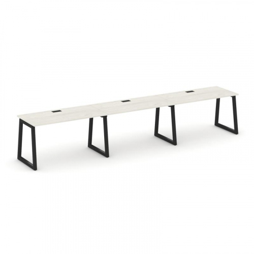 Style Project Рабочая станция 1 сторон. SN-5T1.ORS-054 Акация Лорка/Металл Антрацит/Заглушка Пластик фото 8