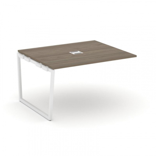 Style Project Проходной наб. элем. перег. стола SN-4T2.NSPRG-034 Акация Лорка/Металл Антрацит/Заглуш фото 14