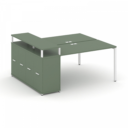 Бенч-система с опорным распашным шкафом Concept CN.DRS-222