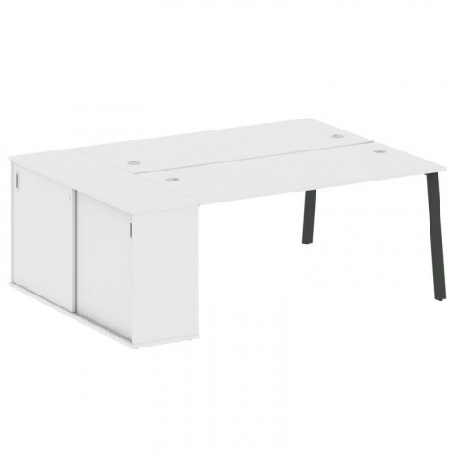 Бенч-система с шкафом-купе на А-обр. м/к Metal System БА.РС-СШК-1.4 фото 6