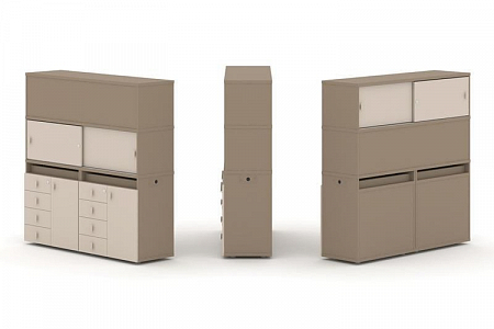 Тумба офисная (Набор №6.) Estetica ES.NB.2V-6