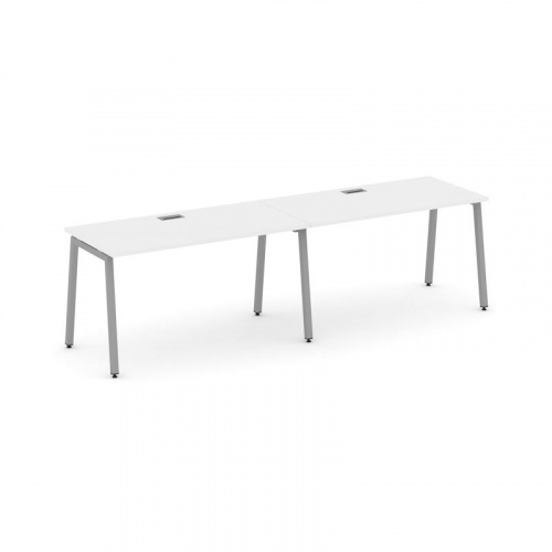 Style Project Рабочая станция 1 сторон. SN-4A.ORS-012 Белый/Металл Антрацит 2360*700*750 фото 2