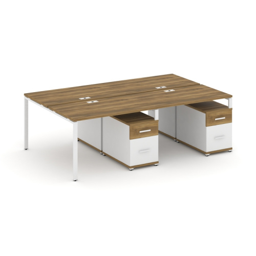 Бенч-система на 4 места с 2 опорными тумбами Concept CN.DRS-322 фото 8