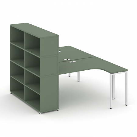 Бенч-система с опорным стеллажом с надставкой Concept CN.DSA-207