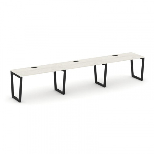 Style Project Рабочая станция 1 сторон. SN-5T2.ORS-042 Акация Лорка/Металл Антрацит/Заглушка Пластик фото 4