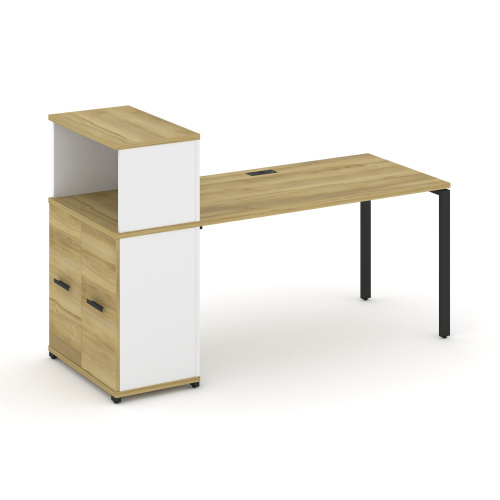 Стол офисный с опорным распашным шкафом Concept CN.SP-227 фото 6