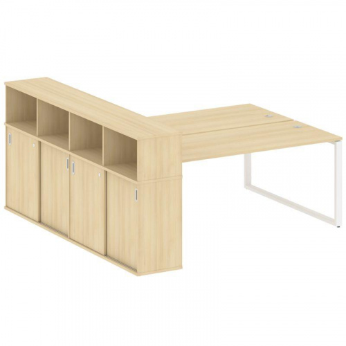 Бенч-система с шкафом-купе на О-обр. м/к Metal System БО.РС-СШК-4.5 фото 6