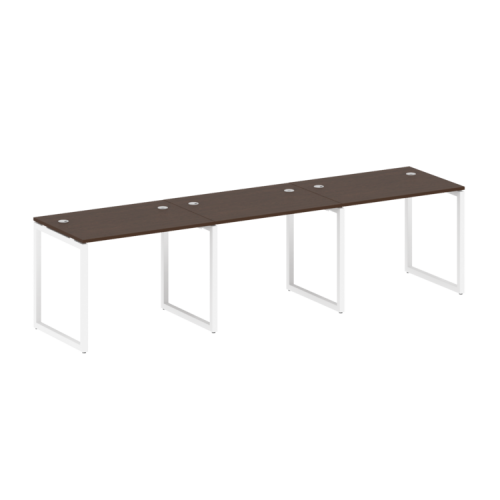 Бенч-система на 3 места на О-обр. м/к Metal System Quattro 40БО.СМ-3.1  фото 9