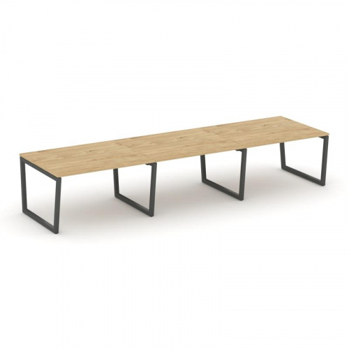 Style Project Стол переговорный SN-5T2.SPRG-052.3 Акация Лорка/Металл Антрацит 3540*1180*750 фото 22