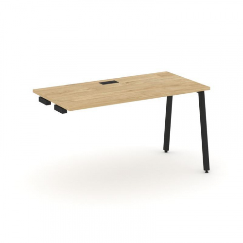 Style Project Стол-приставка к опор. элем. SN-4A.OPRS-023 Дуб Табак/Металл Антрацит 1380*800*750