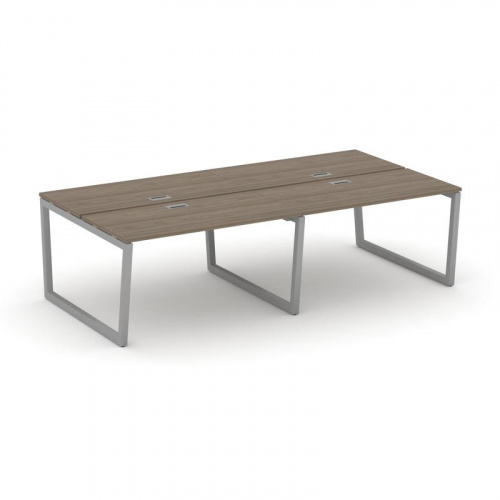 Style Project Рабочая станция 2-х сторон. SN-5T2.DRS-043 Акация Лорка/Металл Антрацит/Заглушка Пласт фото 14