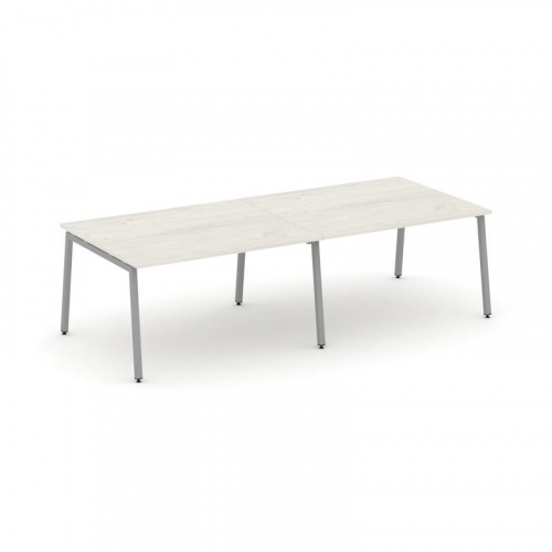 Style Project Стол переговорный SN-4A.SPRG-042.3 Белый/Металл Антрацит 2360*1180*750