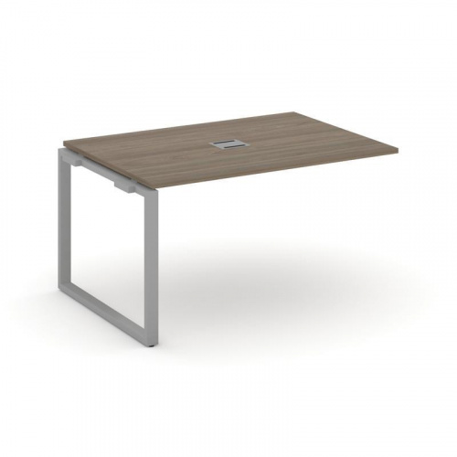 Style Project Проходной наб. элем. перег. стола SN-6O.NSPRG-001 Тиквуд Светлый/Металл Белый 980*980* фото 19